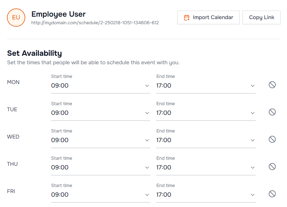 Import your Google Calendar